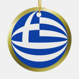 Greece Flag Ornament