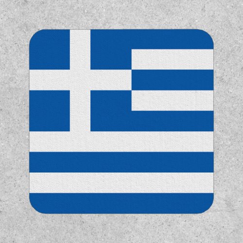 Greece Flag Patch