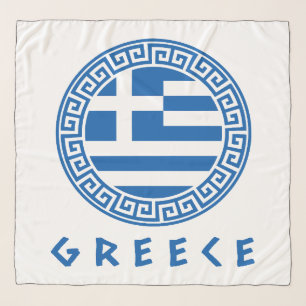 Greece Flag Scarf