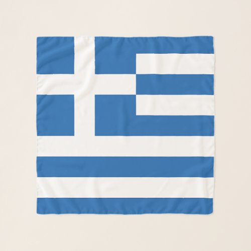 Greece Flag Scarf