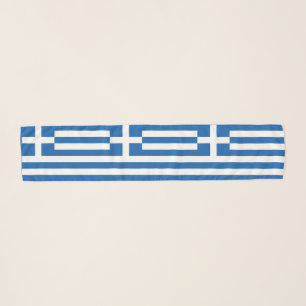 Greece Flag Scarf