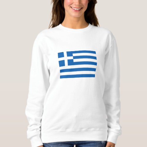 Greece Flag Sweatshirt
