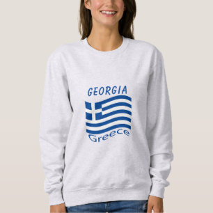Greece Flag T-Shirt Sweatshirt