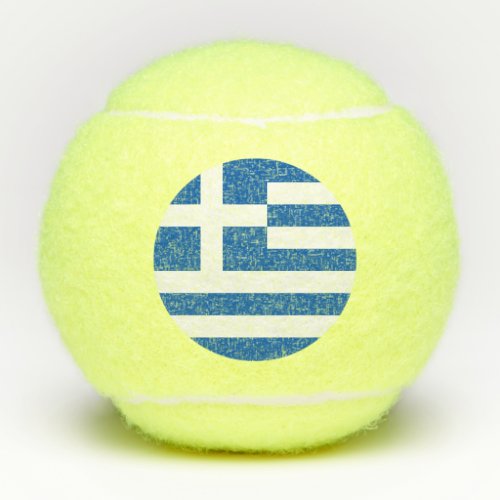 Greece Flag Tennis Balls