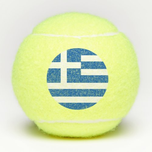 Greece Flag Tennis Balls