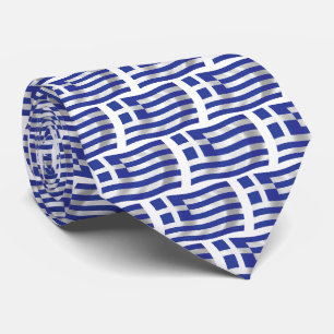 Greece Flag Tie