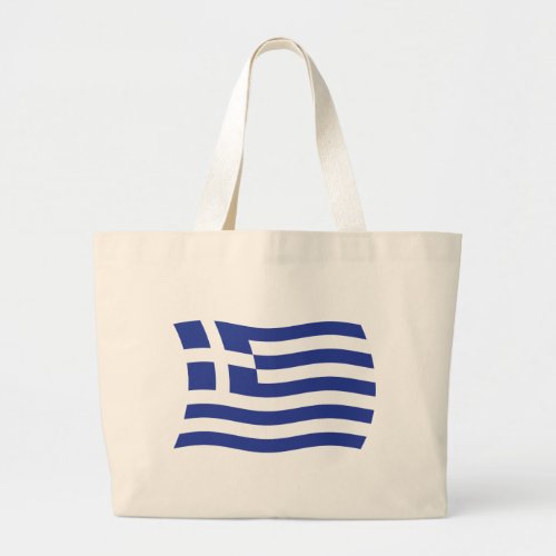 Greece Flag Tote Bag