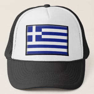 Greece Flag Trucker Hat
