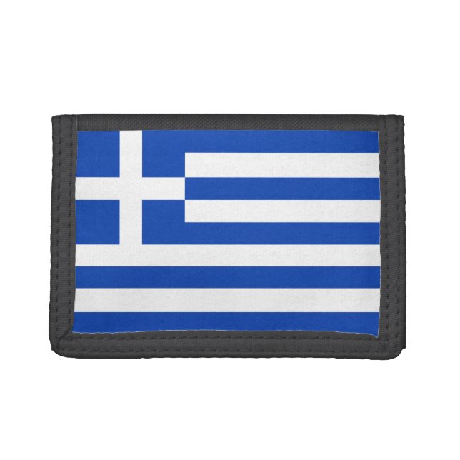 Greece Flag Wallet (Front)