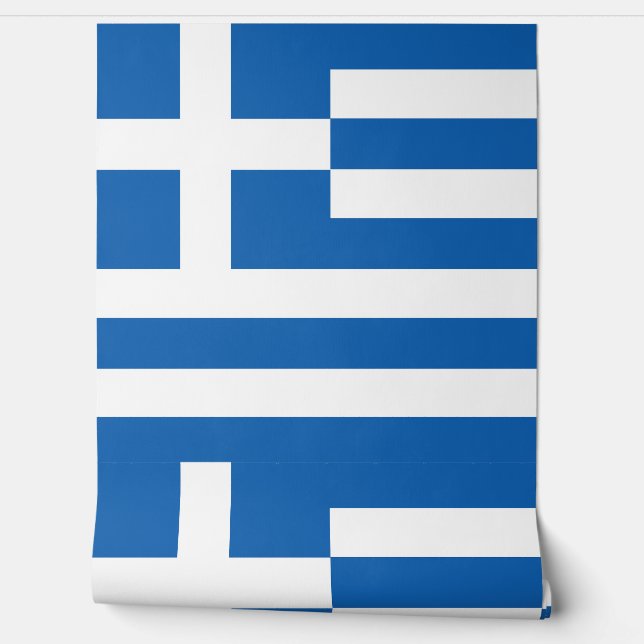 Greece flag wallpaper  (Unrolling)