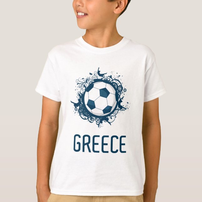 Greece Football T-Shirt (Front)
