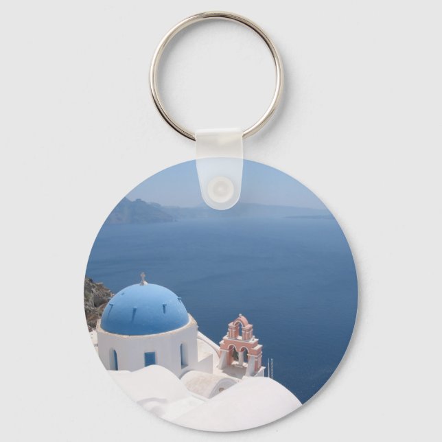 Greece Forever Keychain (Front)