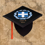 Greece Graduate, Greek students / University Graduation Cap Topper<br><div class="desc">Graduation / University Hats: Greece & Greek coat of arms, flag - university, graduation, education hats & toppers</div>
