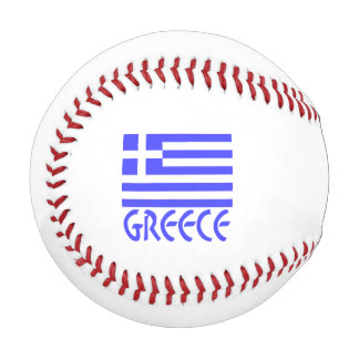 Greece Greek Flag Blue Personalization  Baseball