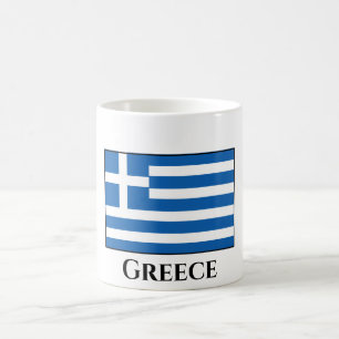 Greece (Greek) Flag Coffee Mug