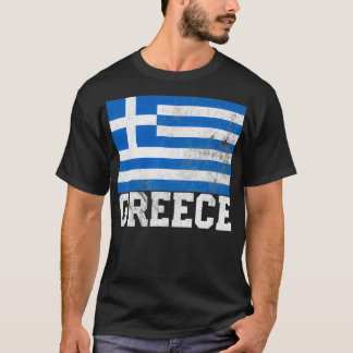 Greece Greek Flag Gift T Home Souvenir Men Women T-Shirt