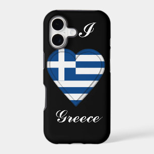 Greece Greek flag iPhone 17 Case