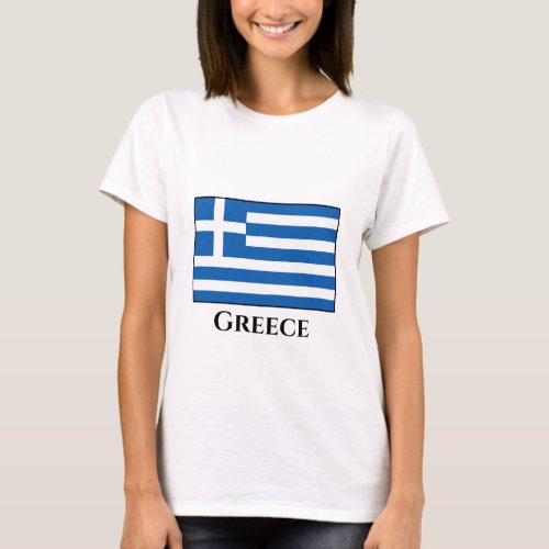 Greece Greek Flag T_Shirt