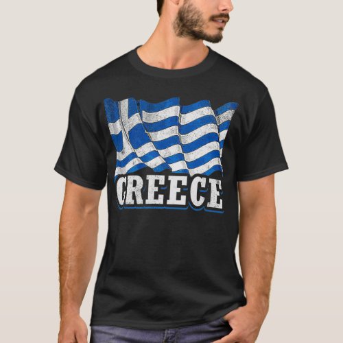 Greece Greek Flag  T_Shirt
