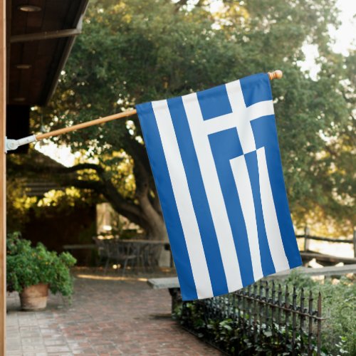 Greece House Flag