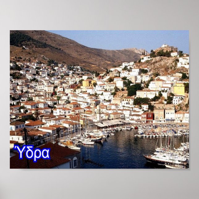 Greece - Hydra - island - Poster (Front)