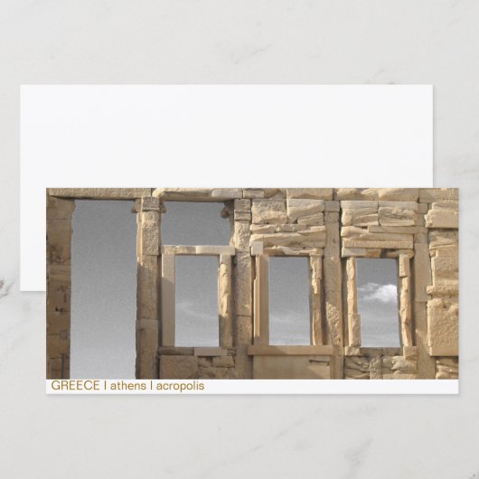 GREECE I athens I acropolis (Front/Back)