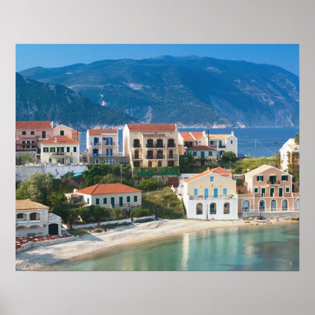 GREECE, Ionian Islands, KEFALONIA, Assos: 2 Poster (Front)
