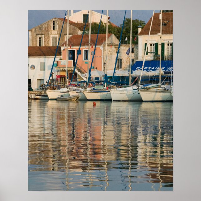 GREECE, Ionian Islands, KEFALONIA, Fiskardo: Poster (Front)