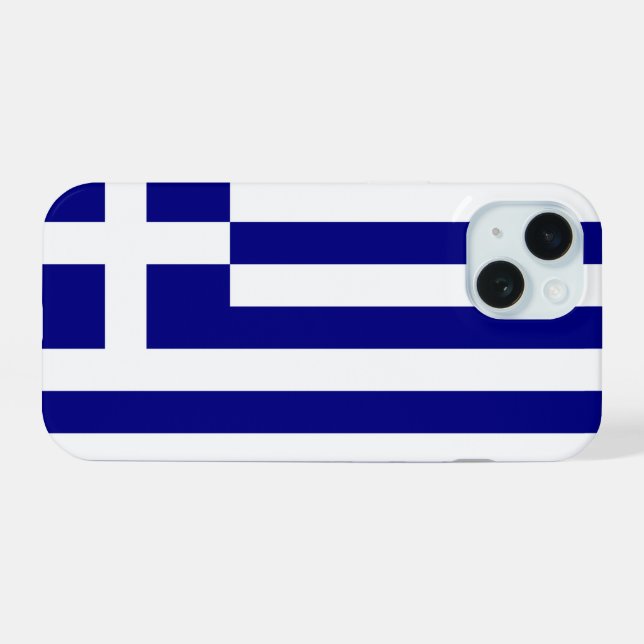 Greece Iphone Case (Back Horizontal)