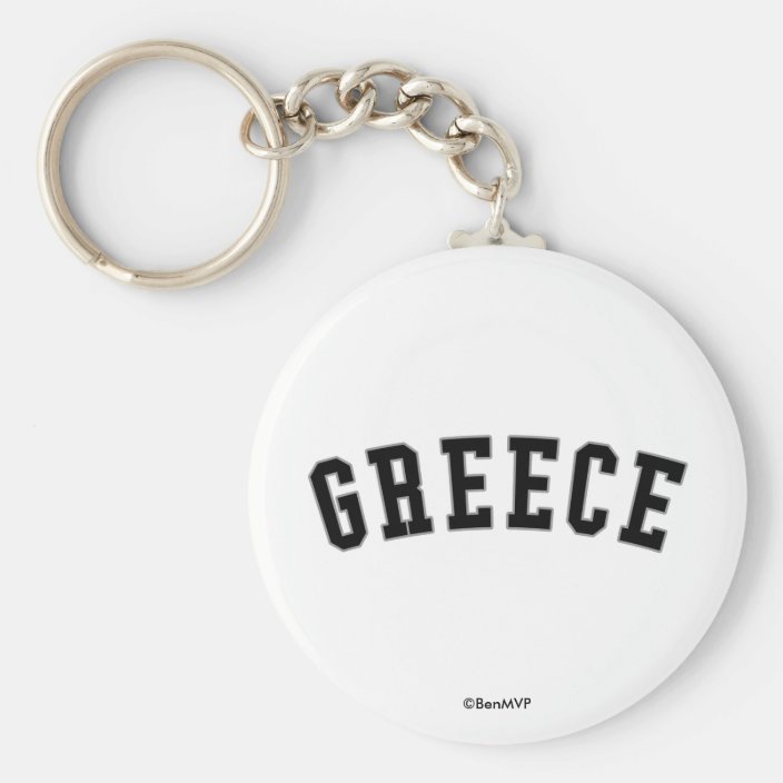 Greece Keychain