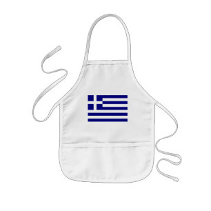 greece kids' apron