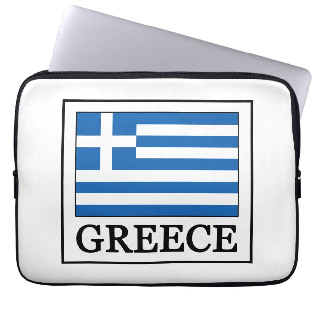Greece Laptop Sleeve (Front)