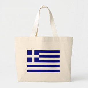 greece large tote bag