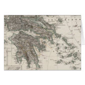 Greece Map by Stieler (Front Horizontal)