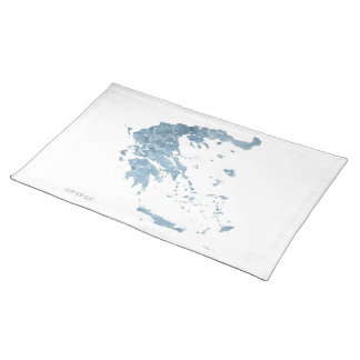 Greece Mediterranean Blue Placemat