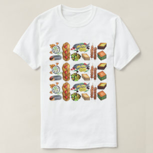 Greece Mediterranean Food Greek Diner Restaurant T-Shirt