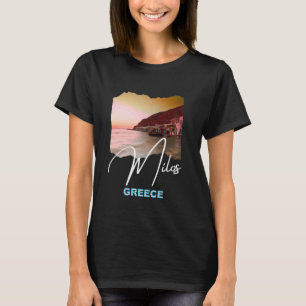 Greece Milos Souvenir Greece Milos T-Shirt