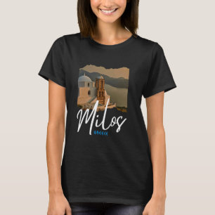 Greece Milos Souvenir Greece Milos T-Shirt