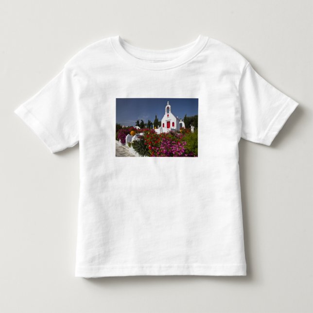 Greece, Mykonos, Cute little chapel in the Toddler T-shirt (Front)