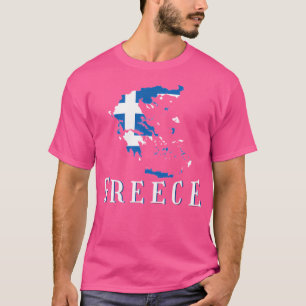 Greece National Country Flag T-Shirt