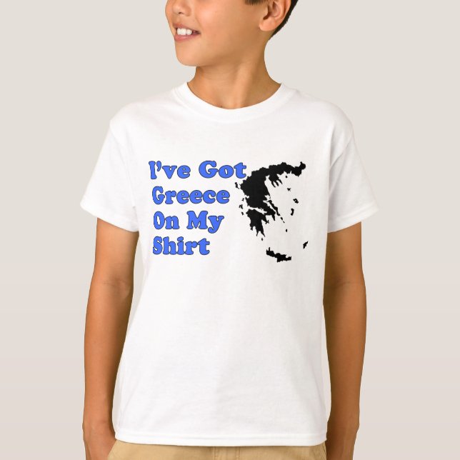 Greece On My Shirt (Front)