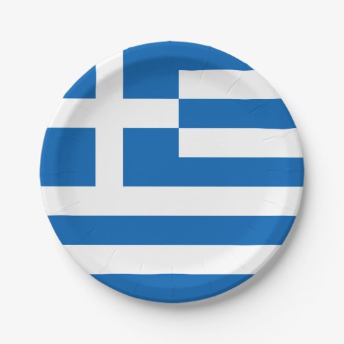 Greece Paper Plates