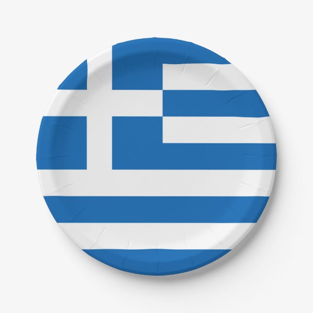 Greece Paper Plates (Front)