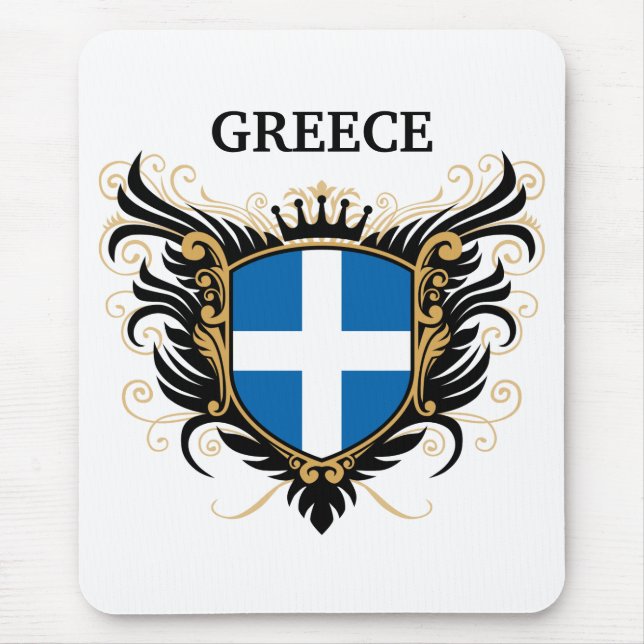 Greece [personalize] mouse pad (Front)