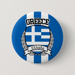 Greece Pinback Button