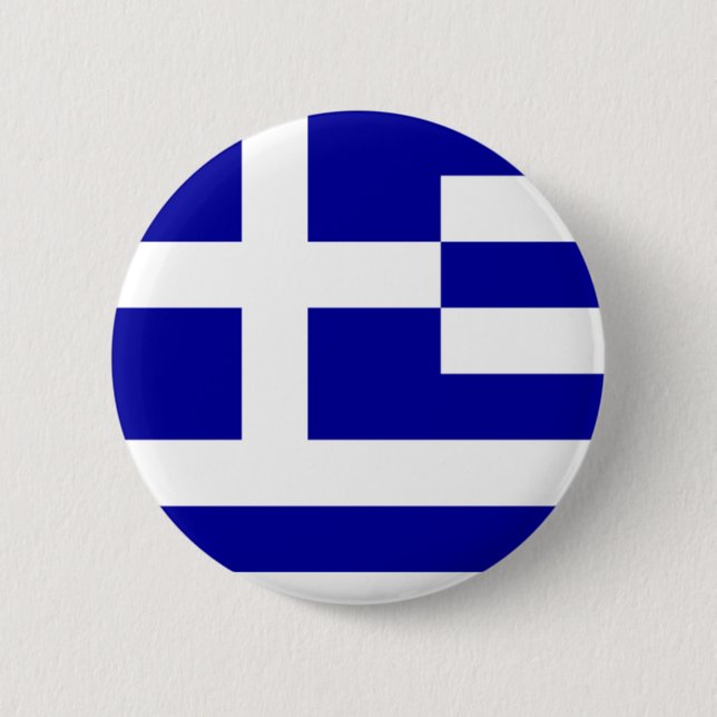 Greece Pinback Button (Front)