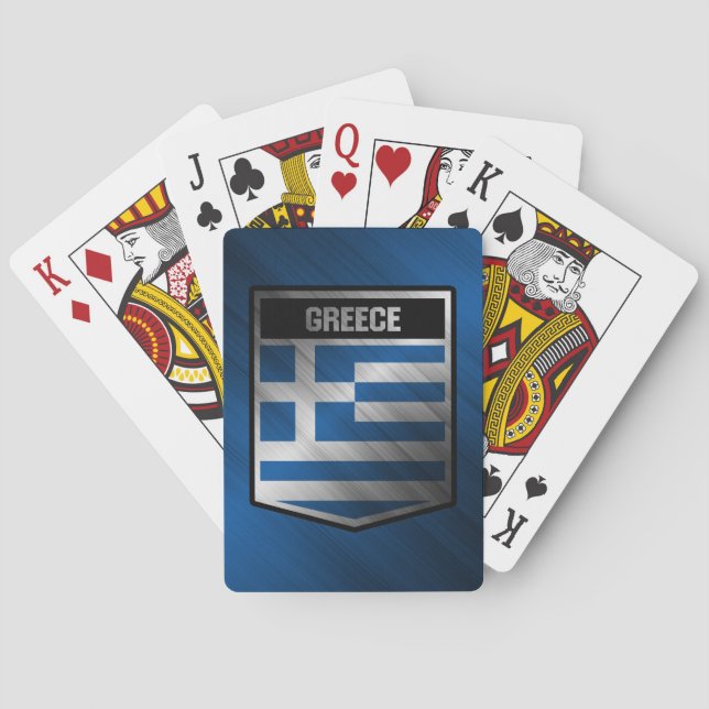 Greece Poker Cards (Back)