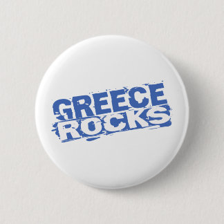 Greece Rocks Pinback Button
