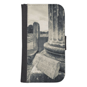Greece, ruins of ancient city samsung s4 wallet case