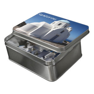 Greece - Santorini - Church St. Athena - Jigsaw Puzzle